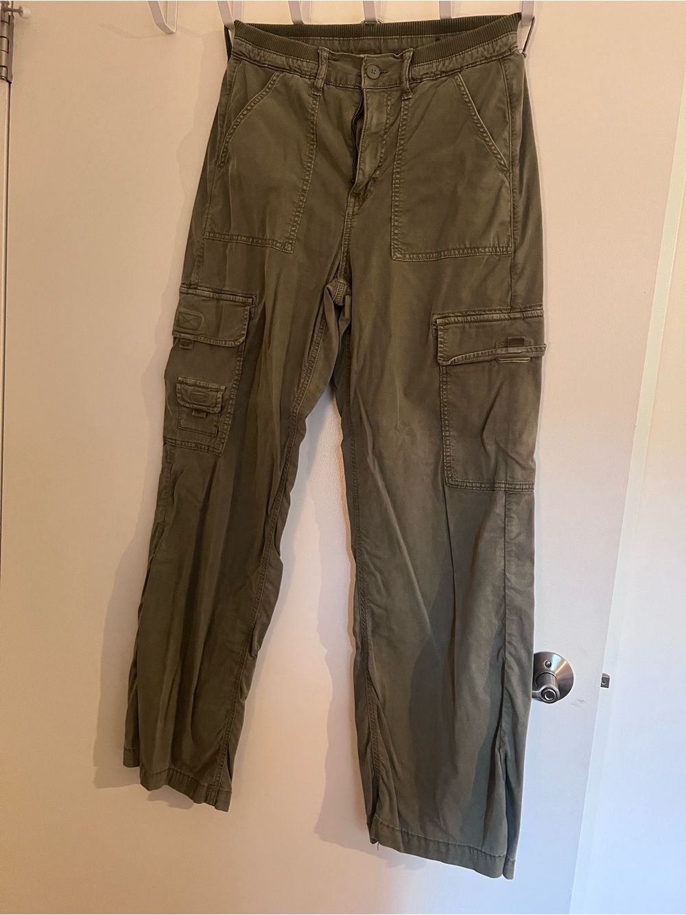 Olive Green Cargo Pants